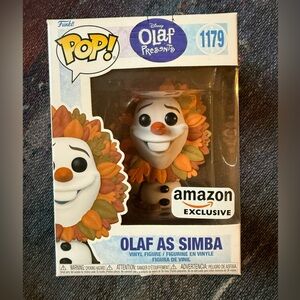 Funko Pop! Disney Olaf Presents Olaf as Simba